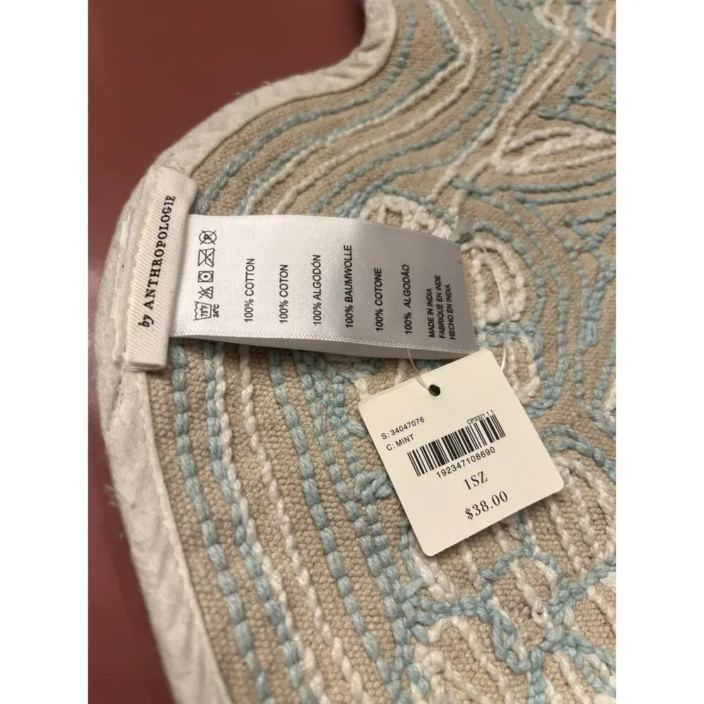 Anthropologie Mosaic Tile Bath Mat